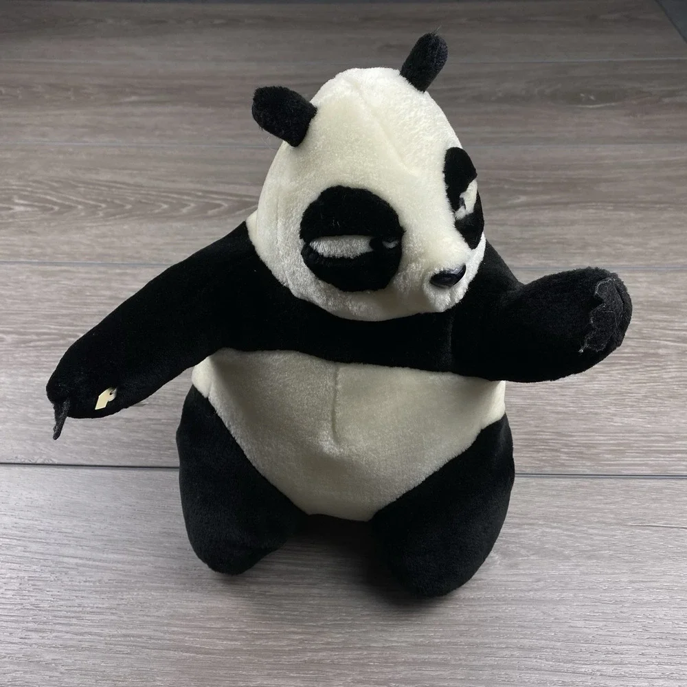 Vintage Ranma 1/2 Genma Saotome Panda Plush- Missing Sign